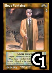Bleys Fontaine, Lodge Enforcer