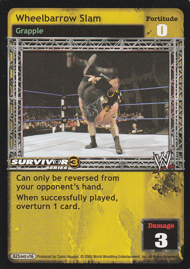 Wheelbarrow Slam (SS3)