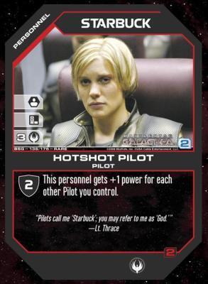 Starbuck Hotshot Pilot (Foil)