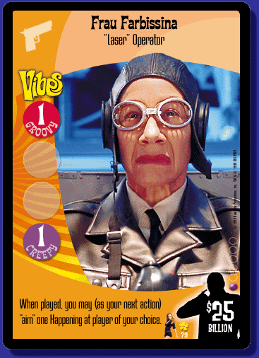 Frau Farbissina Laser Operator