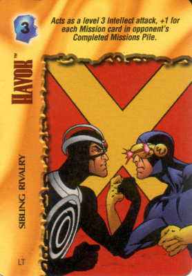 Havok Sibling Rivalry