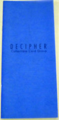 Decipher Product Catalog Blue [2000]