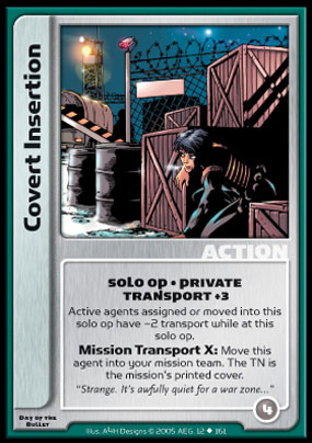 Covert Insertion