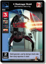 Destroyer Droid, Battleship Security