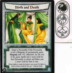 Birth and Death FOIL