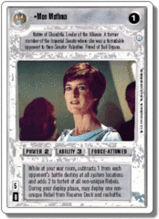 Mon Mothma [White Border]