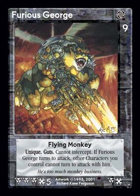 Furious George, Flying Monkey