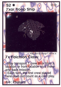 Jxar Troop Ship Falchion Class