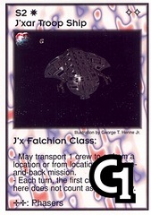 J'xar Troop Ship Falchion Class