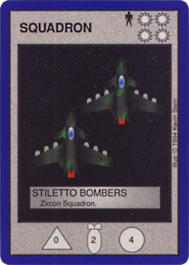 Stiletto Bombers - Zircon Squadron