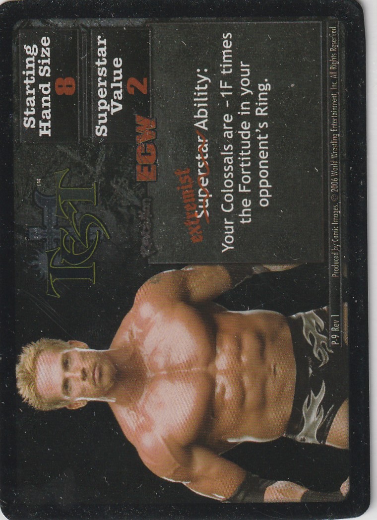 Test REVOLUTION Superstar Card