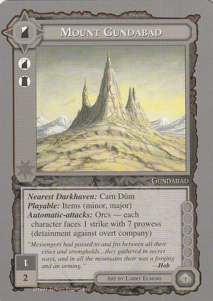 Mount Gundabad [Reprint] - LE394