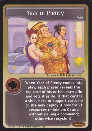 Year of Plenty