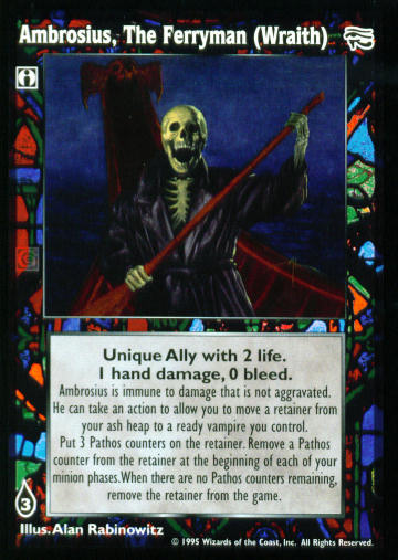 Ambrosius, The Ferryman (Wraith)