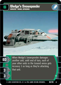 Wedges Snowspeeder (A)