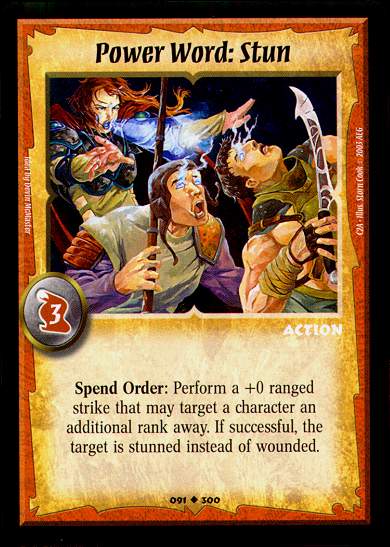 Power Word Stun - Foil