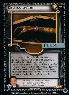 Disembodied Arm