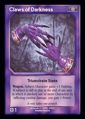 Claws of Darkness, Triumvirate State