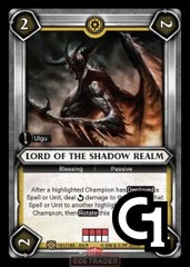Lord of the Shadow Realm - Foil