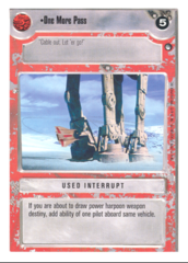 One More Pass [White Border]