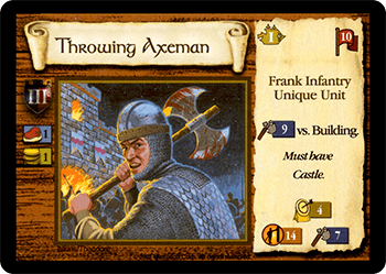 Throwing Axeman (Fr)
