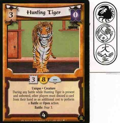 Hunting Tiger FOIL