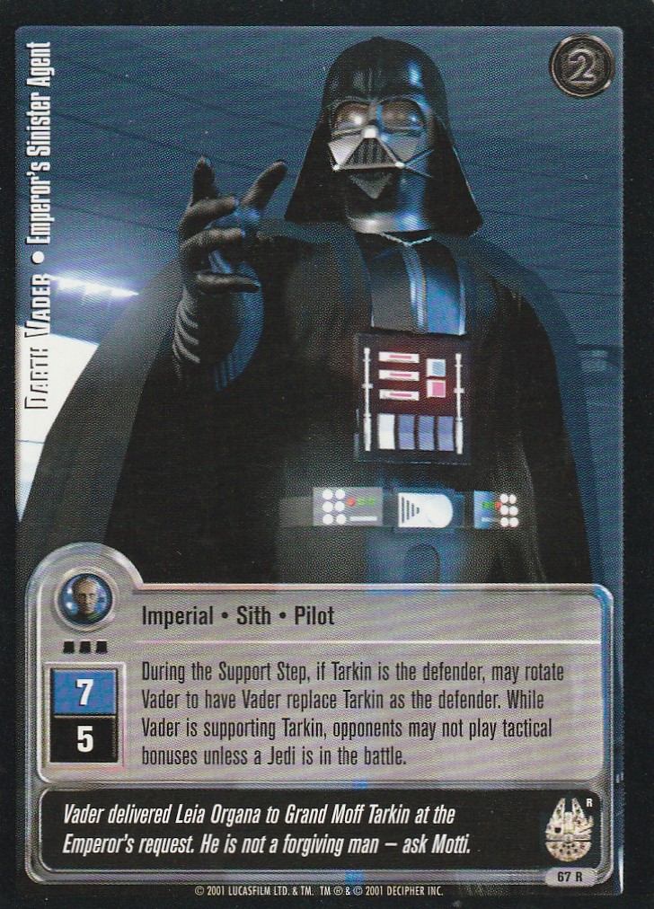 Darth Vader - Emperors Sinister Agent (R)