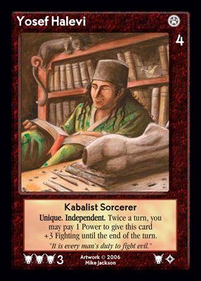 Yosef Halevi, Kabalist Sorcerer