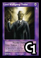 Lord Wolfgang Thaler, Thunder Champion
