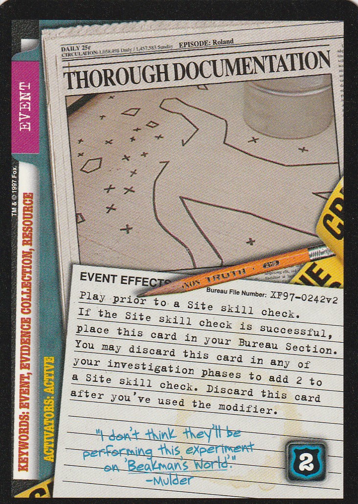 Thorough Documentation