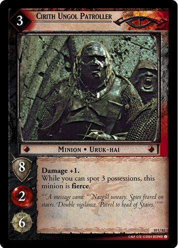 Cirith Ungol Patroller