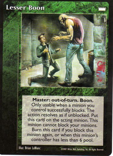 Lesser Boon