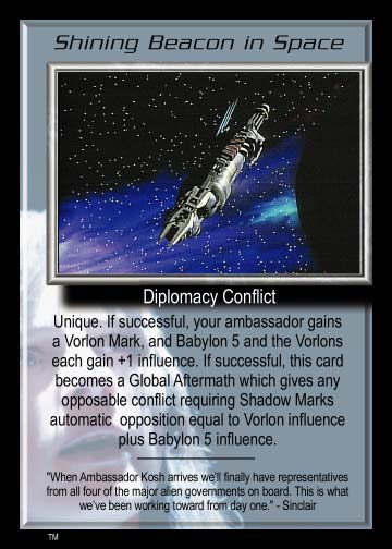Shining Beacon in Space