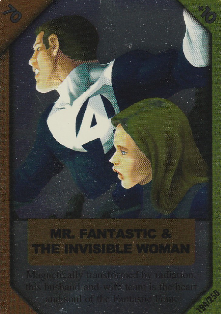 Mr. Fantastic / The Invisible Woman 194/250 Foil