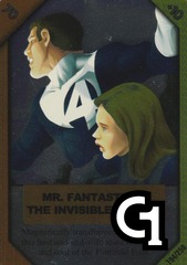 Mr. Fantastic / The Invisible Woman 194/250 Foil