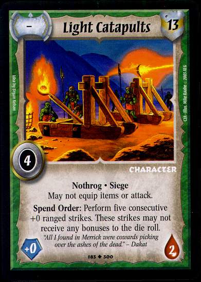 Light Catapults