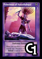 Priestess of Itzcoliuhqui, Darkness Sorceress