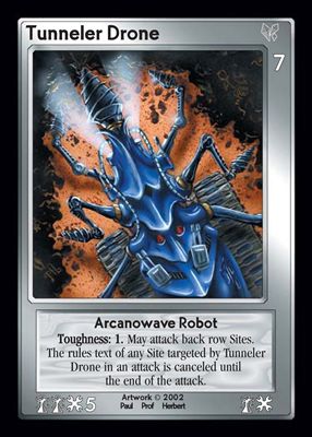Tunneler Drone, Arcanowave Robot