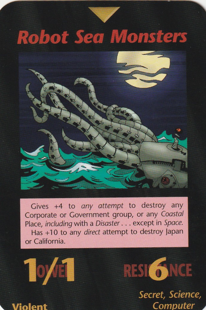 Robot Sea Monsters
