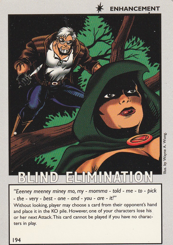 Blind Elimination  (2nd Print)