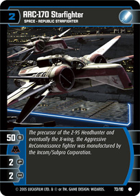 ARC-170 Starfighter - Foil
