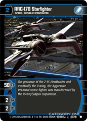 ARC-170 Starfighter - Foil