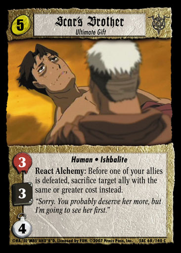 Scars Brother, Ultimate Gift