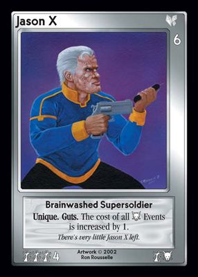 Jason X, Brainwashed Supersoldier