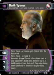 Darth Tyranus (F) - Foil