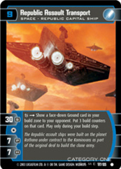 Republic Assault Transport - Foil