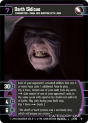 Darth Sidious (G) - Foil