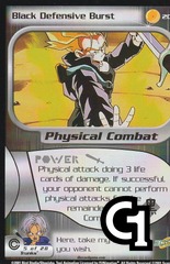 Black Defensive Burst Limited - 20
