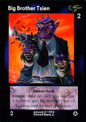 Big Brother Tsien, Demon Hood