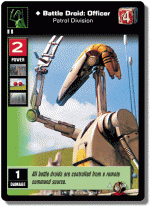 Battle Droid: Officer, Patrol Division